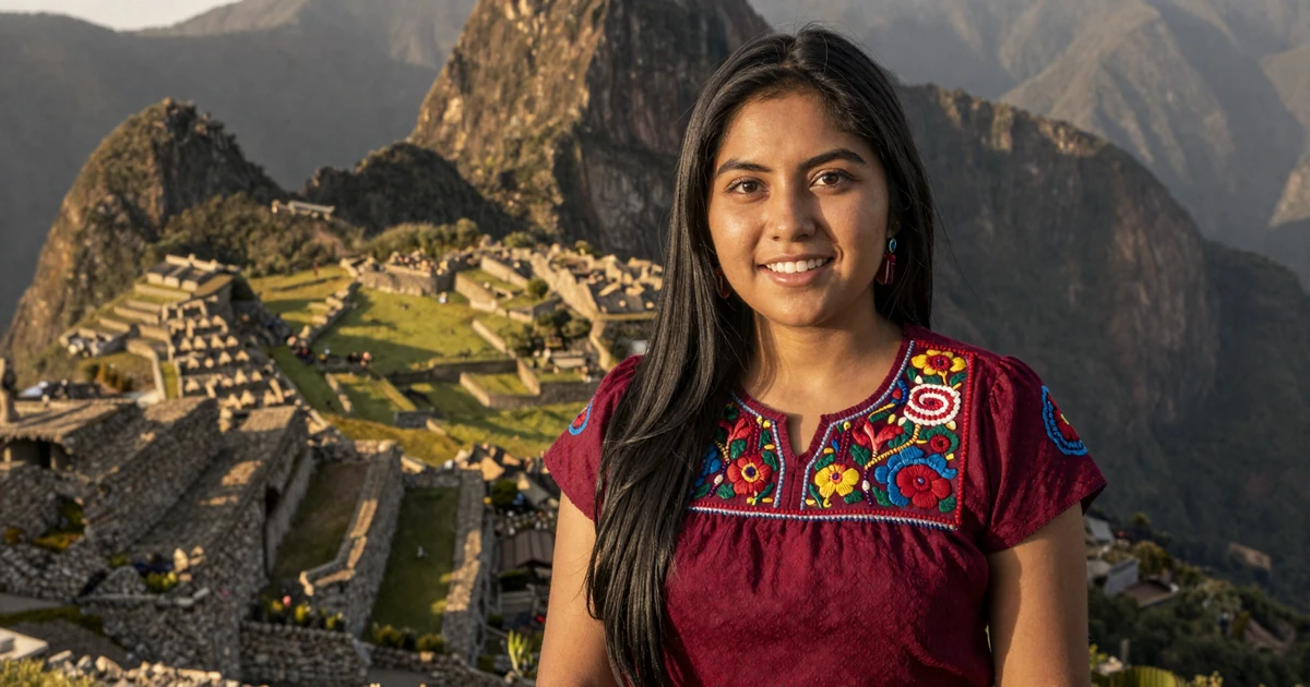 Beautiful Latin woman